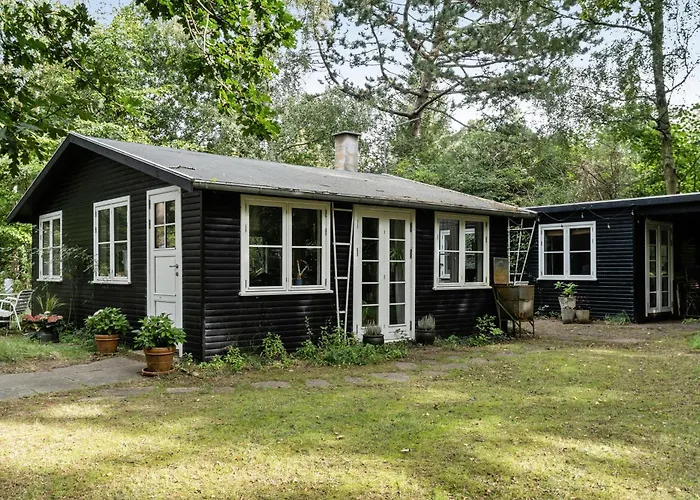 With Orangery Near And Forest